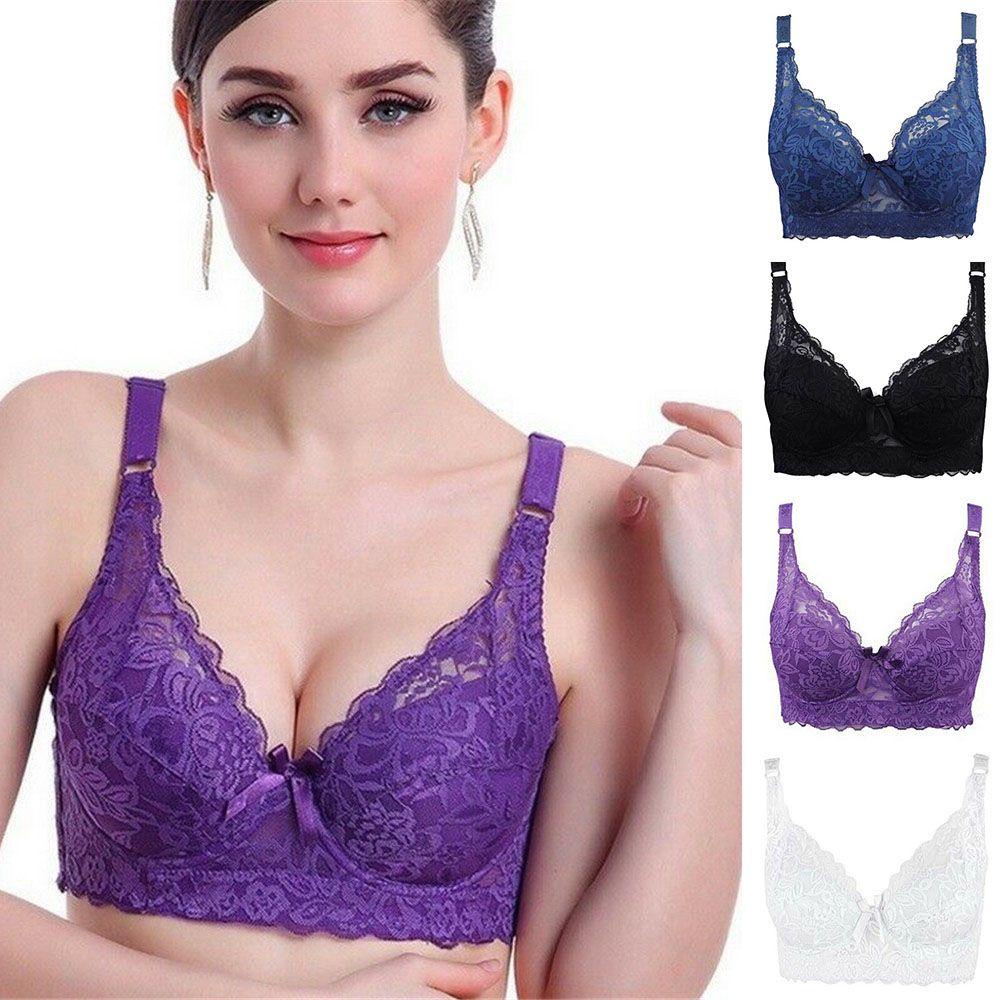 Áo Ngực Họa Tiết Hoa Có Đệm Toàn Bộ Có Thể Điều Chỉnh