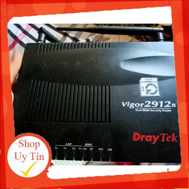 Cân bằng tải Draytek Vigor 2912N 300Mbps qua sử dụng bảo hành 1 tháng