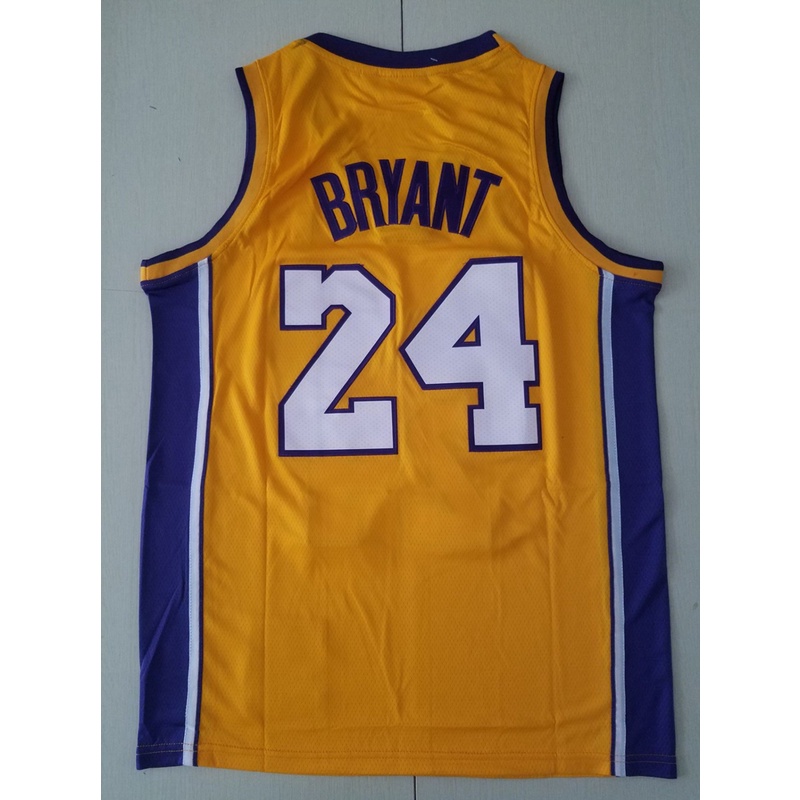 Áo bóng rổ in logo Nba Los Angeles Lakers dáng rộng thời trang