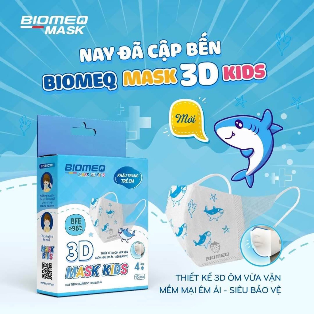 Khẩu trang y tế BIOMEQ MASK số lượng thùng các loại - MEDICAL