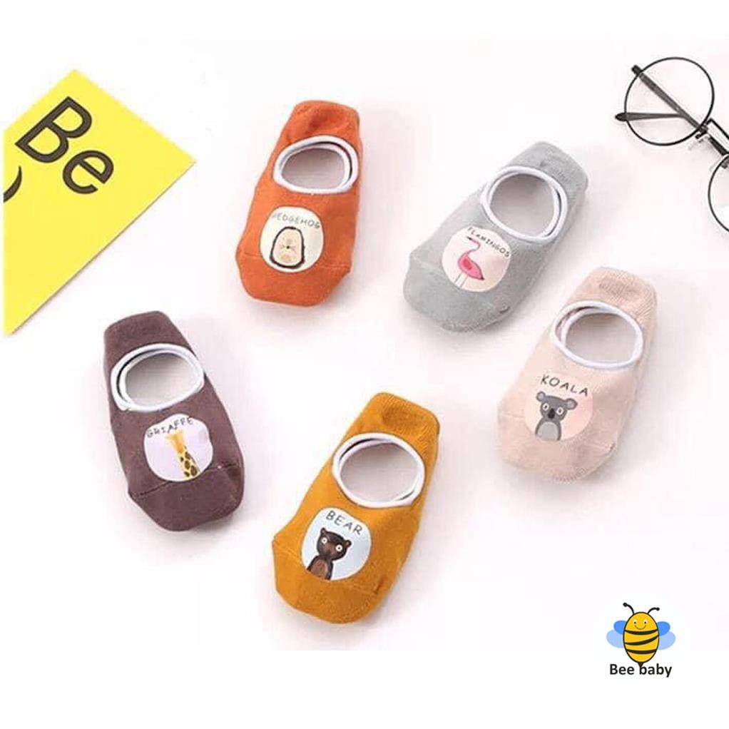 Tất hài hình thú ngộ nghĩnh GELU KIDS có chống trượt an toàn cho bé