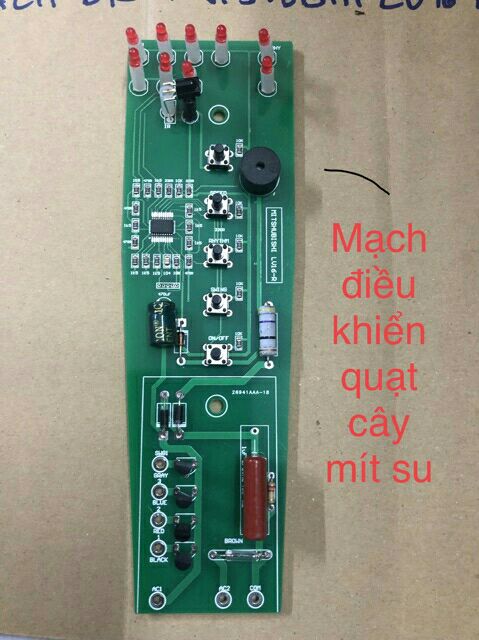 Tay điều khiển và mạch điều khiển quạt cây Mitsumitshi