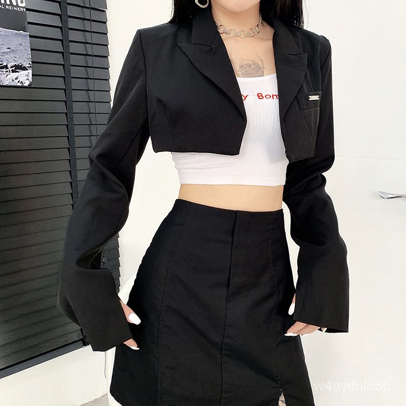 Áo Khoác Blazer Tay Dài Độc Đáo Phong Cách Hàn Quốc1