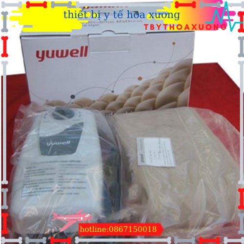 Đệm Hơi Chống Loét Lattice Yuwell - Đệm Hơi Tốt Nhất Cho Người Già, Người Bệnh - Bảo hành 6 tháng