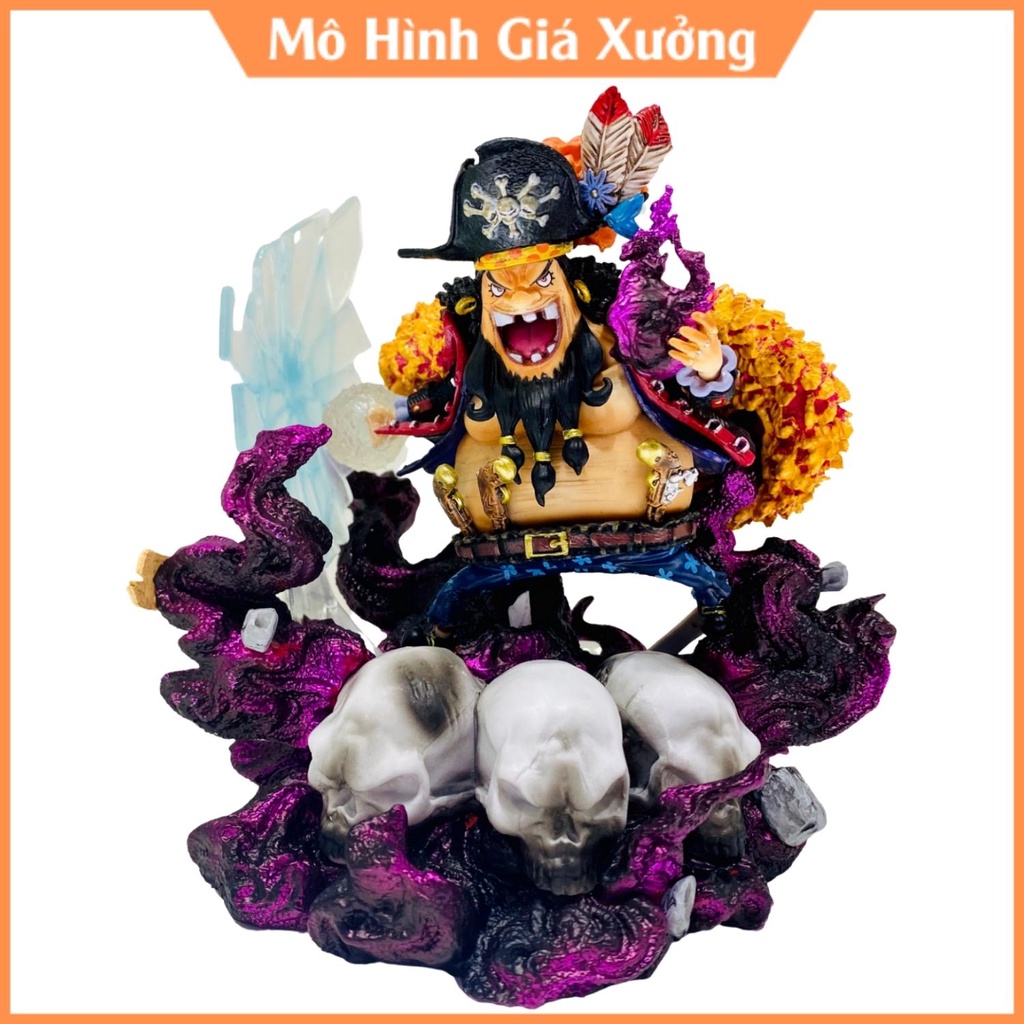 Mô hình One Piece Râu Đen G5 hàng cao cấp cao 15cm , trạng thái chiến đấu , figure mô hình one piece , mô hình giá xưởng