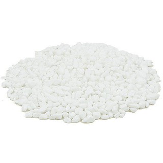 đá sỏi nhỏ màu trắng bịch 500gr