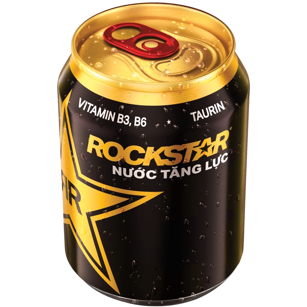 [GIFT] Lốc 06 lon Nước tăng lực Rockstar 250ml/lon