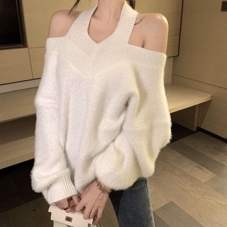 [Sẵn] MẪU ÁO LEN TRỄ VAI THIẾT KẾ MẶC ĐC 2 KIỂU😜