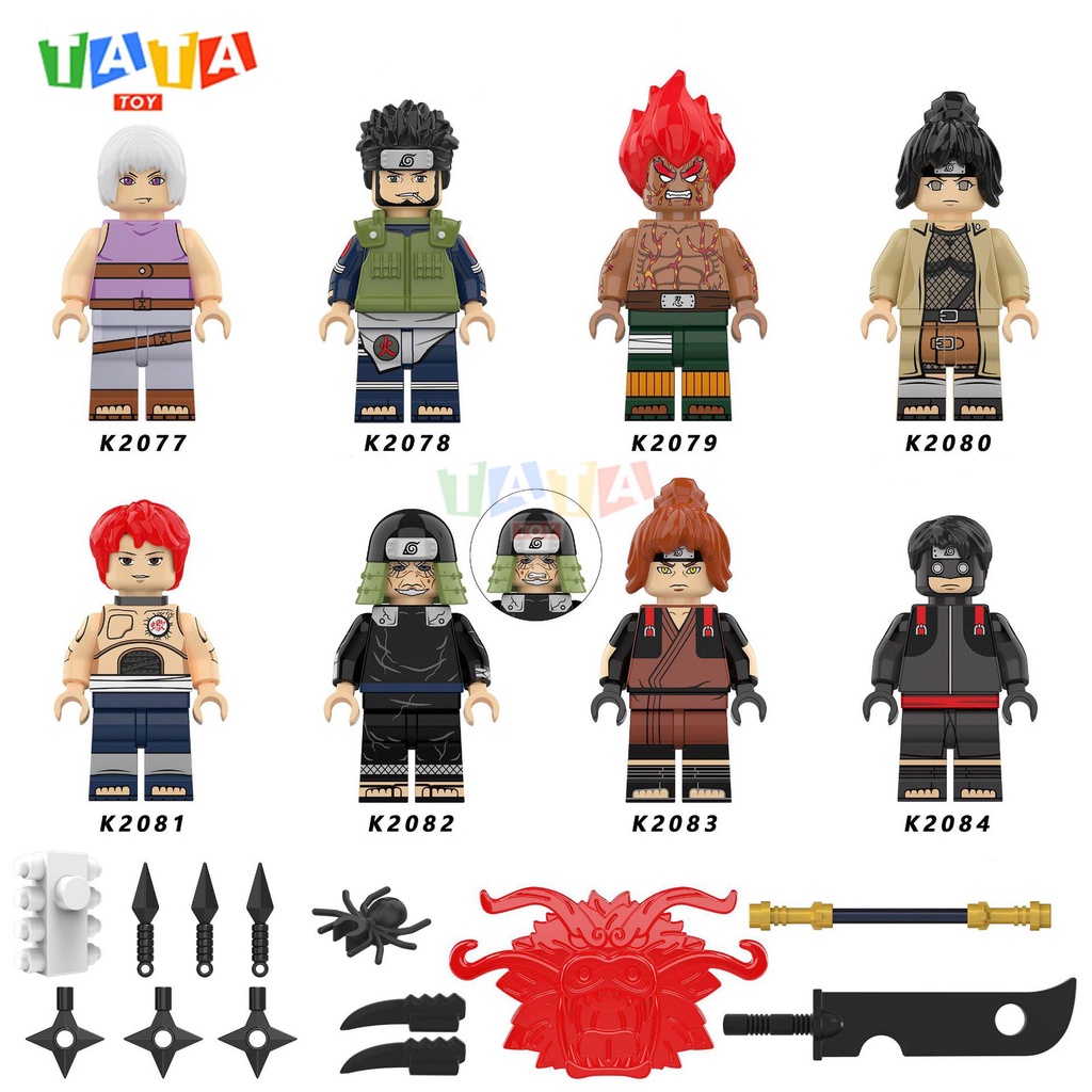 Bộ Đồ Chơi Lắp Ráp Mô Hình Nhân Vật Trong Naruto