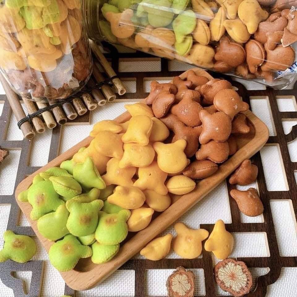 1kg bánh gấu thiên hồng mix 3 vị