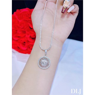 dây chuyền versace bạc cho nữ