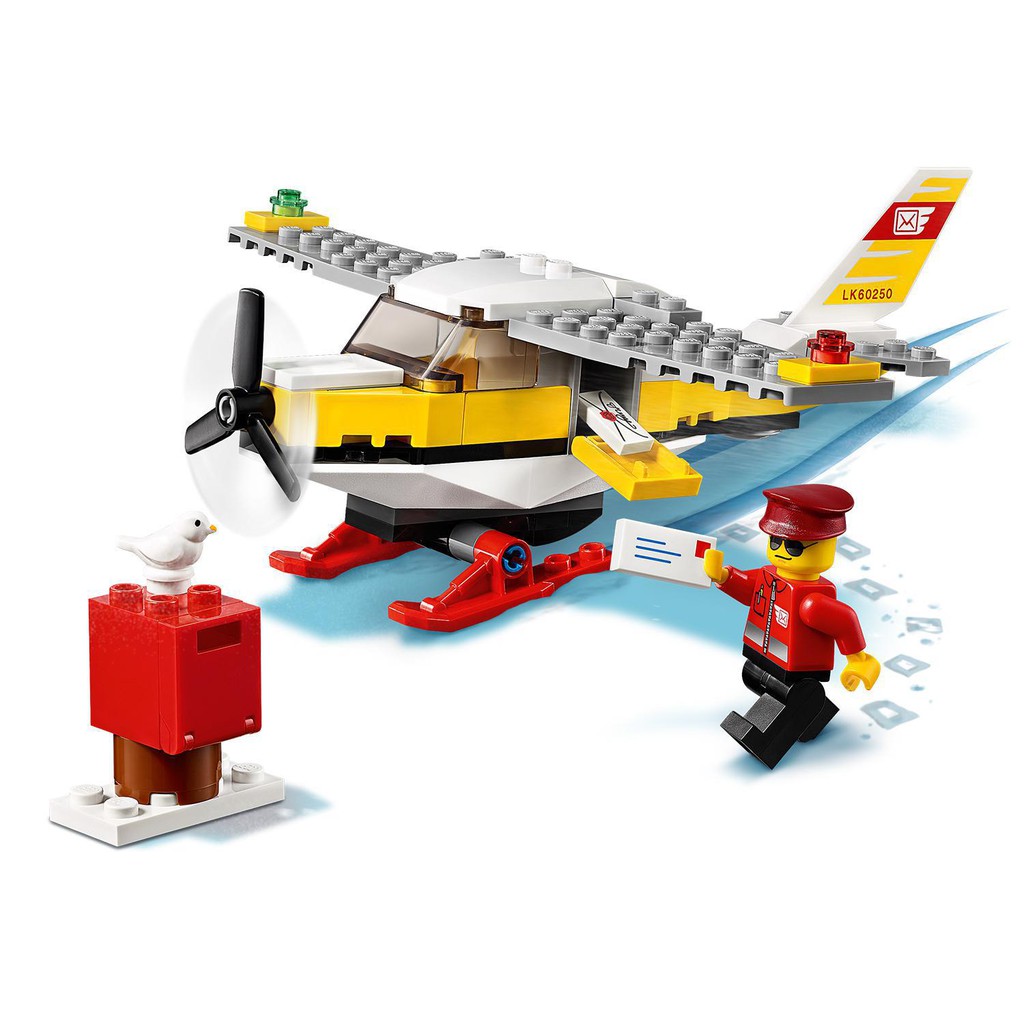 LEGO CITY 60250 Máy Bay Đưa Thư (74 Chi tiết) Bộ gạch đồ chơi lắp ráp giao thông cho trẻ em