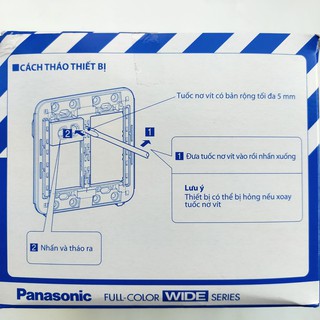[PANASONIC] Mặt Dùng Cho 6 Thiết Bị Wide