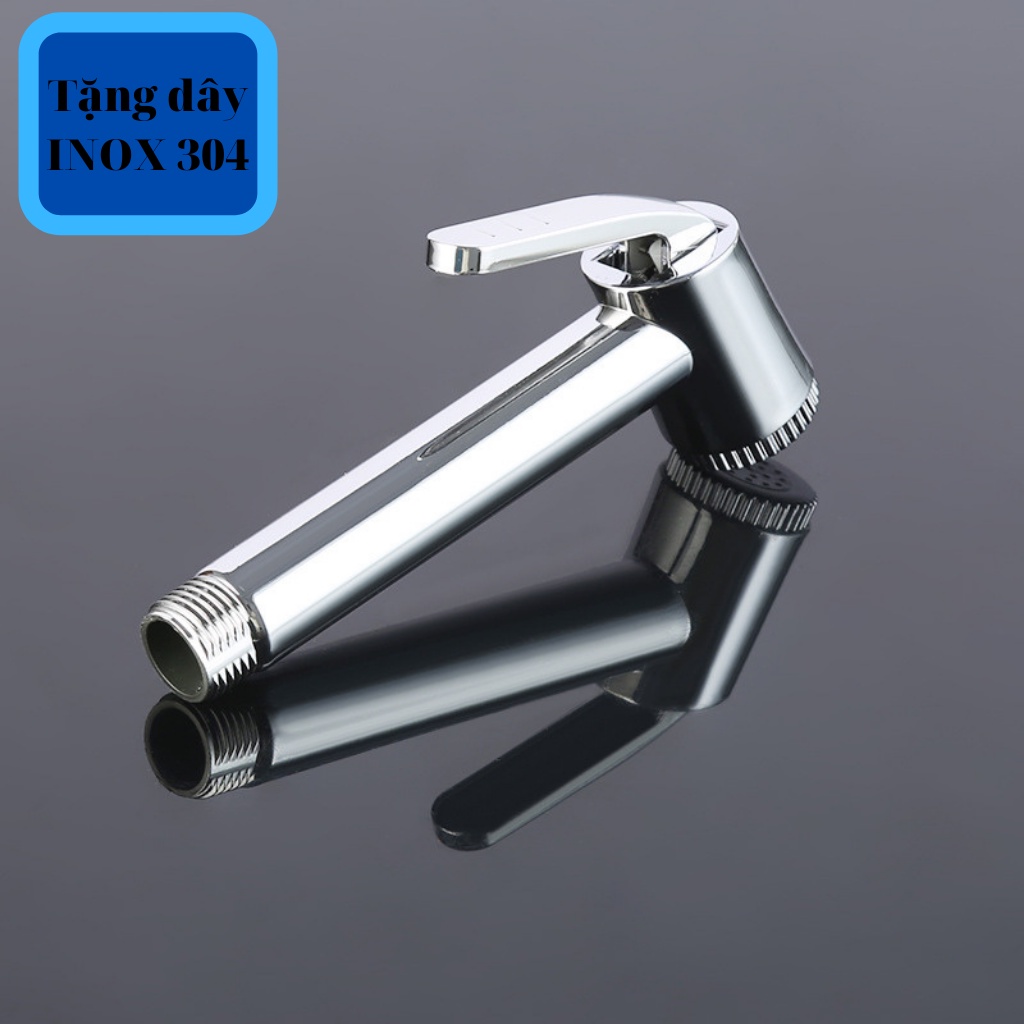 Vòi xịt vệ sinh,vòi nhà vệ sinh ti đồng hình cái búa loại to  tặng dây và cài VVN123