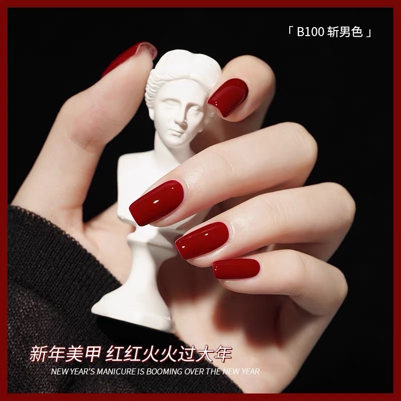 Sơn móng tay, sơn gel uv Angels chuỗi màu đỏ H5