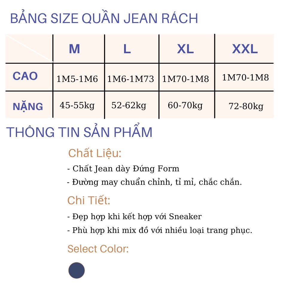 Quần jean nam rách gối ống rộng chất dày TẶNG VỚ 0Đ, quần bò jean ống rộng, quần baggy jean FFStore | BigBuy360 - bigbuy360.vn