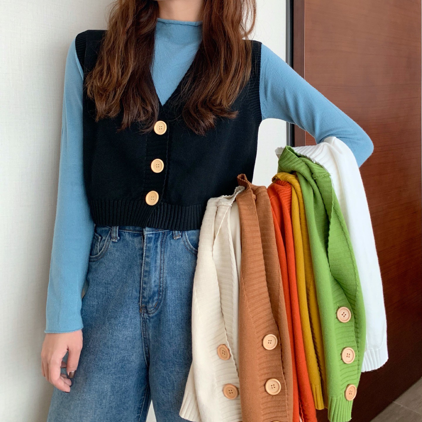 Áo Khoác Cardigan Không Tay Thời Trang Nữ Tính | BigBuy360 - bigbuy360.vn