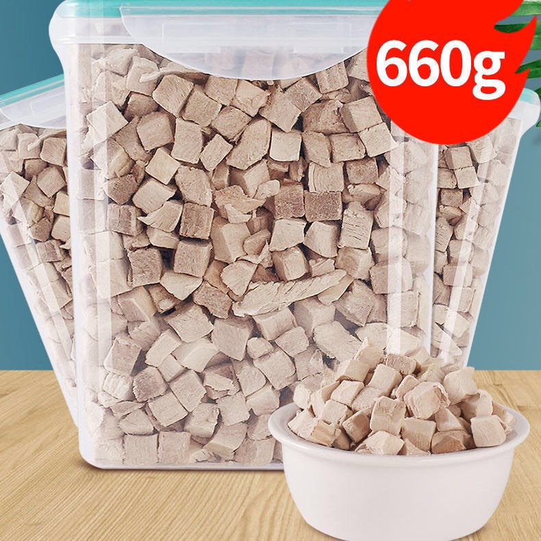 Gà viên sấy khô dinh dưỡng cho thú cưng