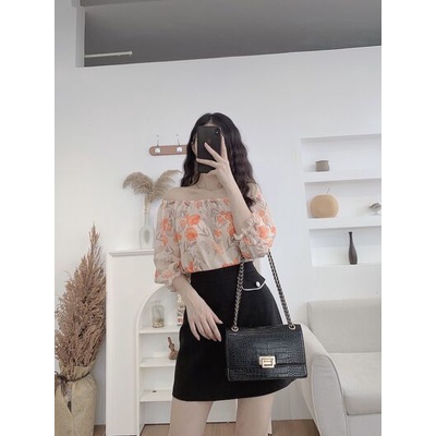 Chân váy nắp túi dáng A CCHAT | BigBuy360 - bigbuy360.vn