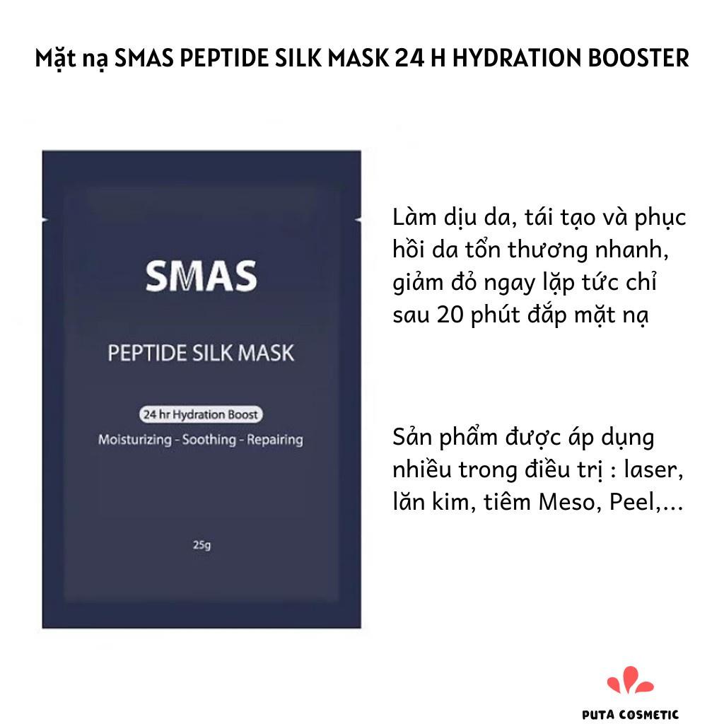 Mặt nạ SMAS Peptide Silk Mask phục hồi da Nhật Bản