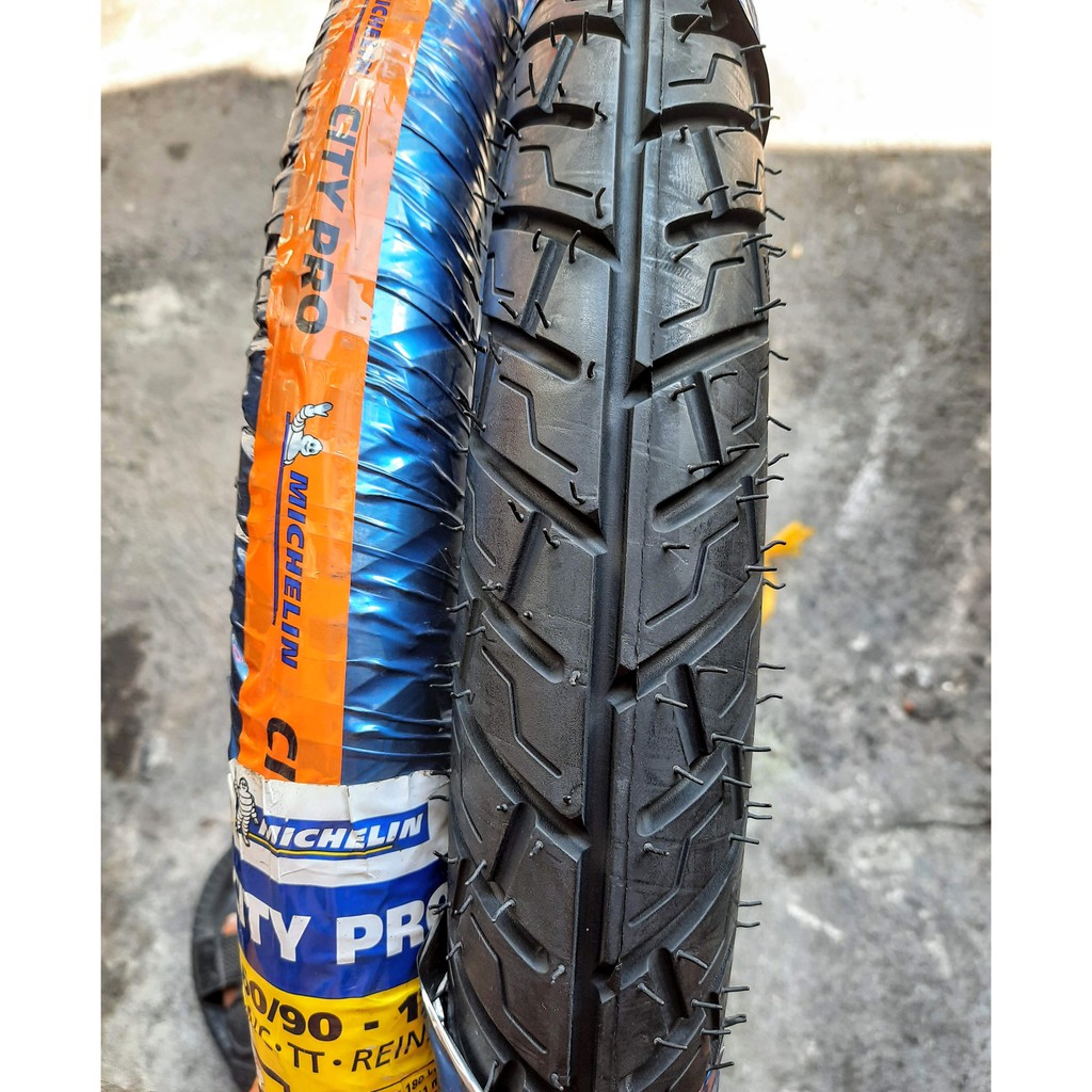 Cặp vỏ MICHELIN CITY PRO loại dùng ruột 60/90-17; 70/90-17