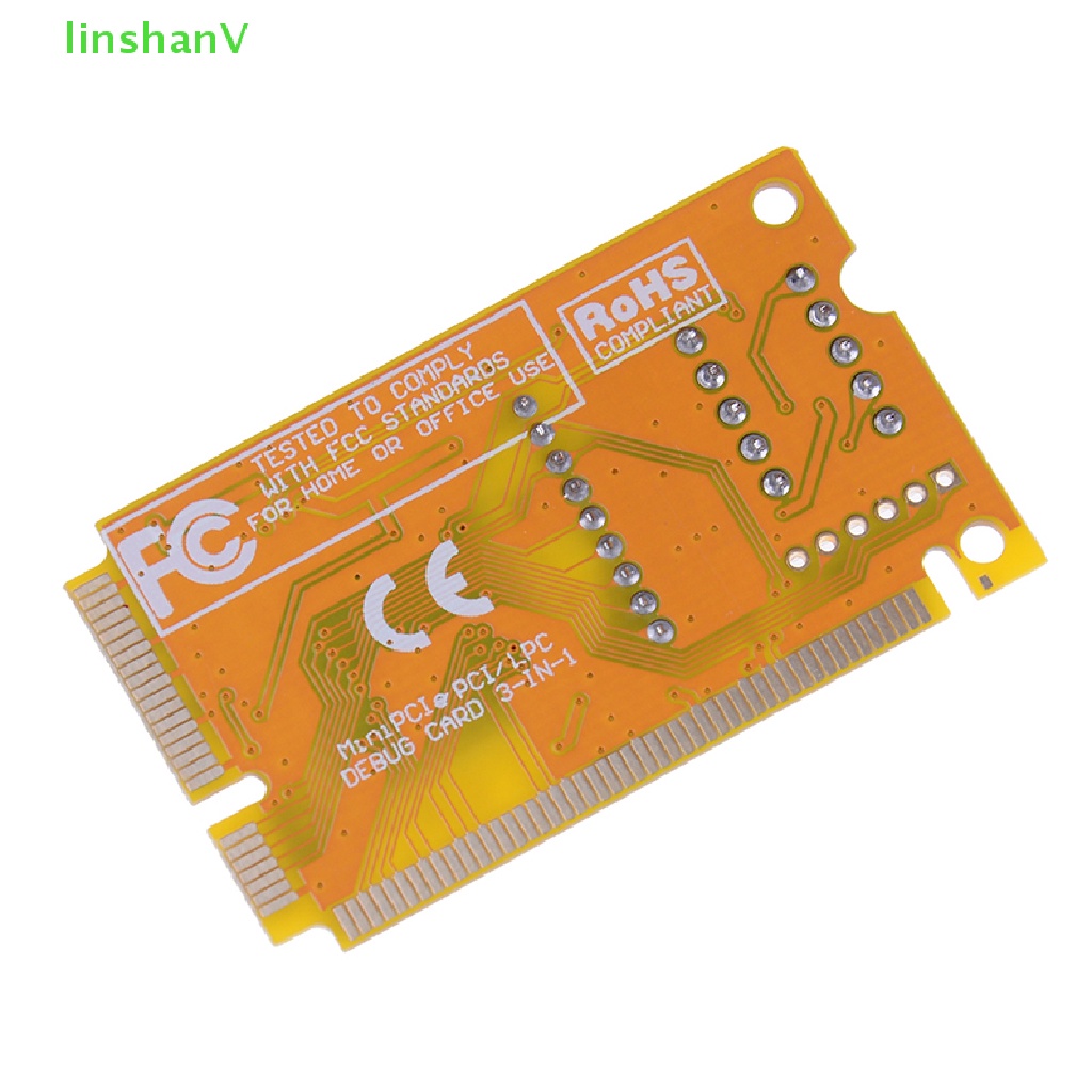 Thẻ Kiểm Tra Chẩn Đoán 3 Trong 1 mini PCI PCI-E LPC PC laptop