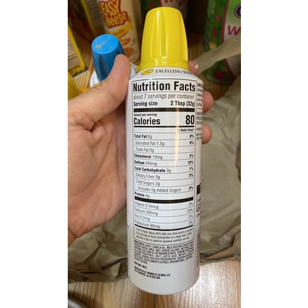 Chai phô mai xịt Easy Cheese của Nabisco Mỹ