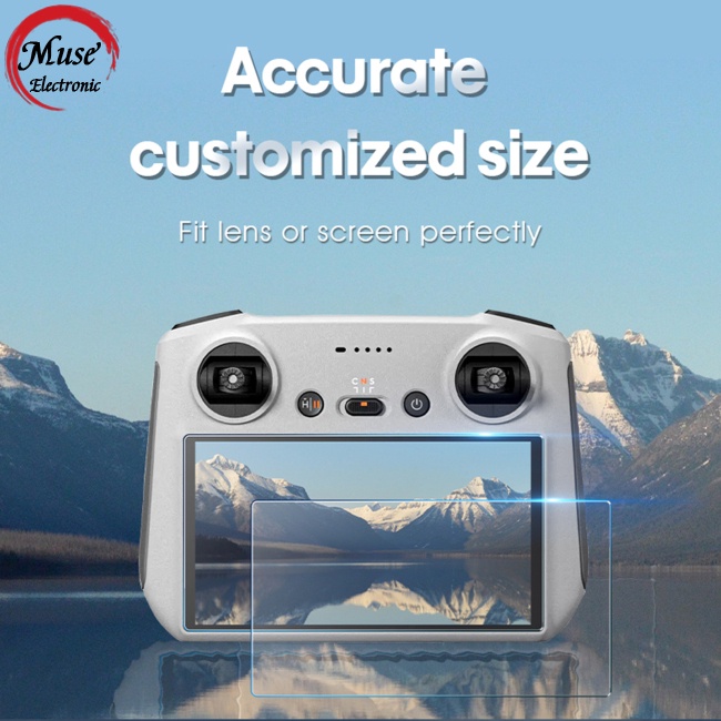 Set 2 MiếNg KíNh CườNg LựC BảO Vệ MàN HìNh ChốNg CháY Nổ KèM Phụ KiệN Cho Dji Mini 3 Pro Rc