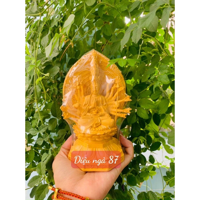 Tượng Phật Thiên Thủ Thiên Nhãn cao 16 cm