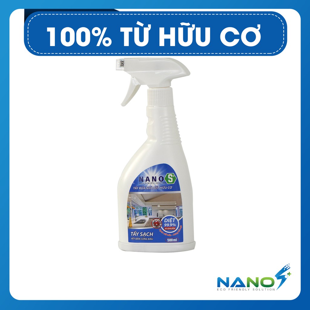 Dung dịch tẩy rửa nhà bếp Nano Bạc ( 500ml )