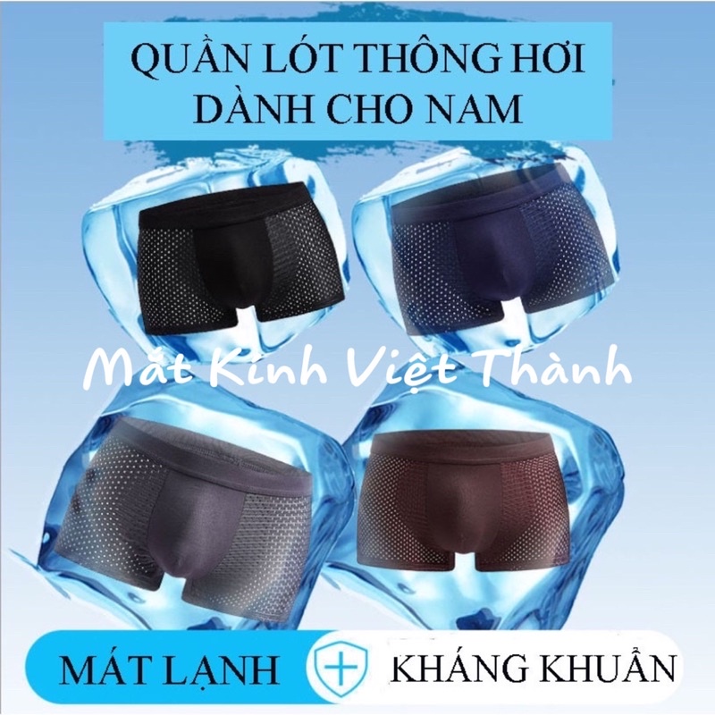 Quần Sịp Đùi Lưới Thông Thoáng Dễ Chịu Thoải Mái Quần Lót Nam