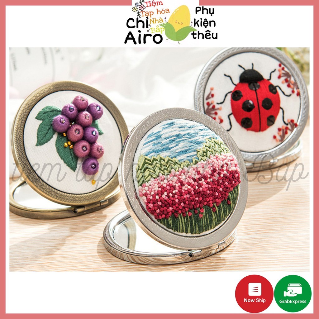 Kit Thêu Gương Khảm Họa Tiết Mẫu Mới