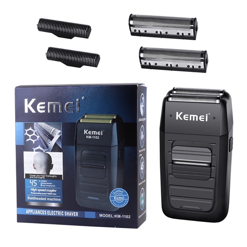 Bộ lưỡi thay thế cho máy cạo râu KEMEI 1102