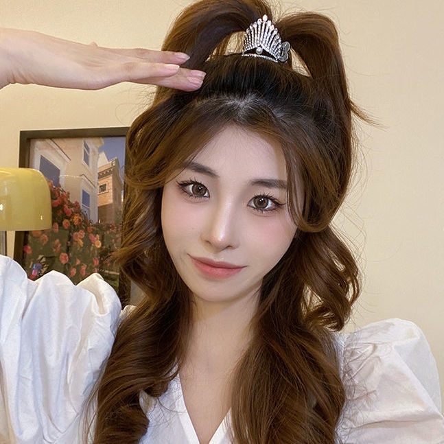 Kẹp TóC HìNh Vương MiệN BằNg Kim LoạI ThờI Trang Cho Nữ