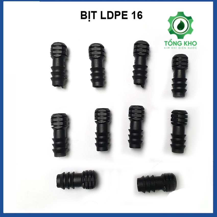 Nối thẳng LDPE 16 - Phụ kiện tưới nối ống 16mm - Kết nối chắc chắn chịu áp lực nước cao- Tổng kho kim khí điện nước