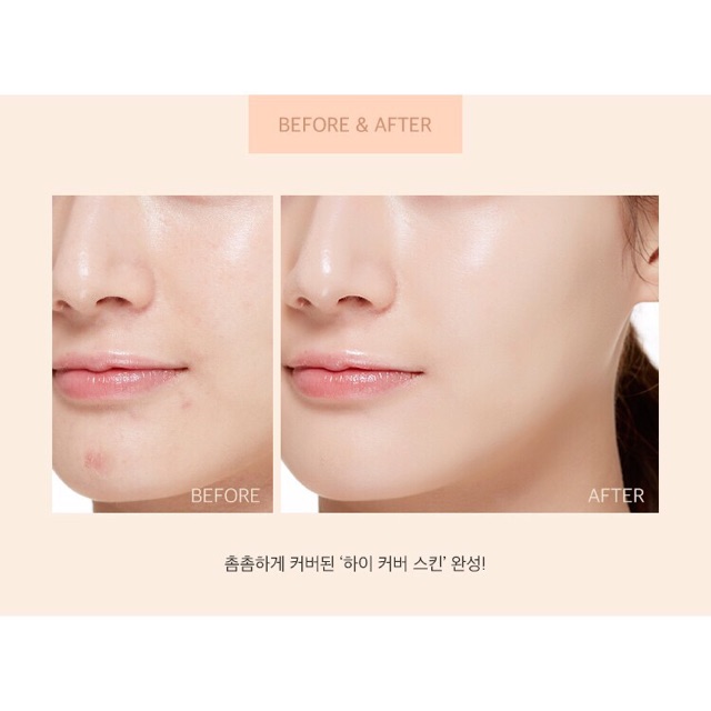 (NEW 2019) Phấn nước Missha Magic Cushion Cover Lasting SPF50+ PA+++