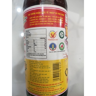 Nước mắm cá cơm đặc sản Hưng Thịnh độ đạm 40 (750ml)