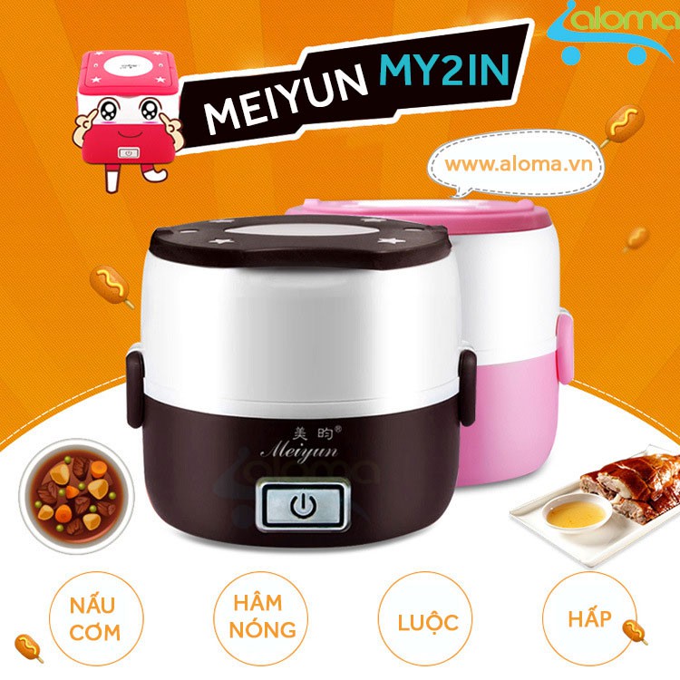 [Mã ELHADEV giảm 4% đơn 300K] Hộp cơm cắm điện 2 ngăn Meiyun My2in