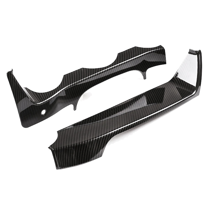 Khung gắn bảng điều khiển vô lăng xe hơi bằng sợi carbon cho Mercedes Benz C Class W204 2011 2012 2013
