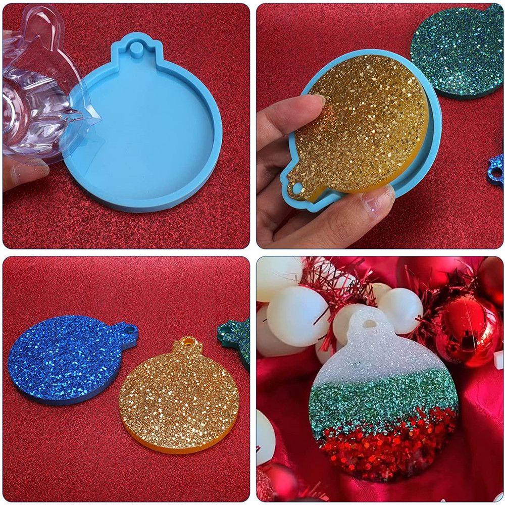 Khuôn Làm Mặt Trang Sức / Kẹo / Sô Cô La Hình Quả Bóng Giáng Sinh