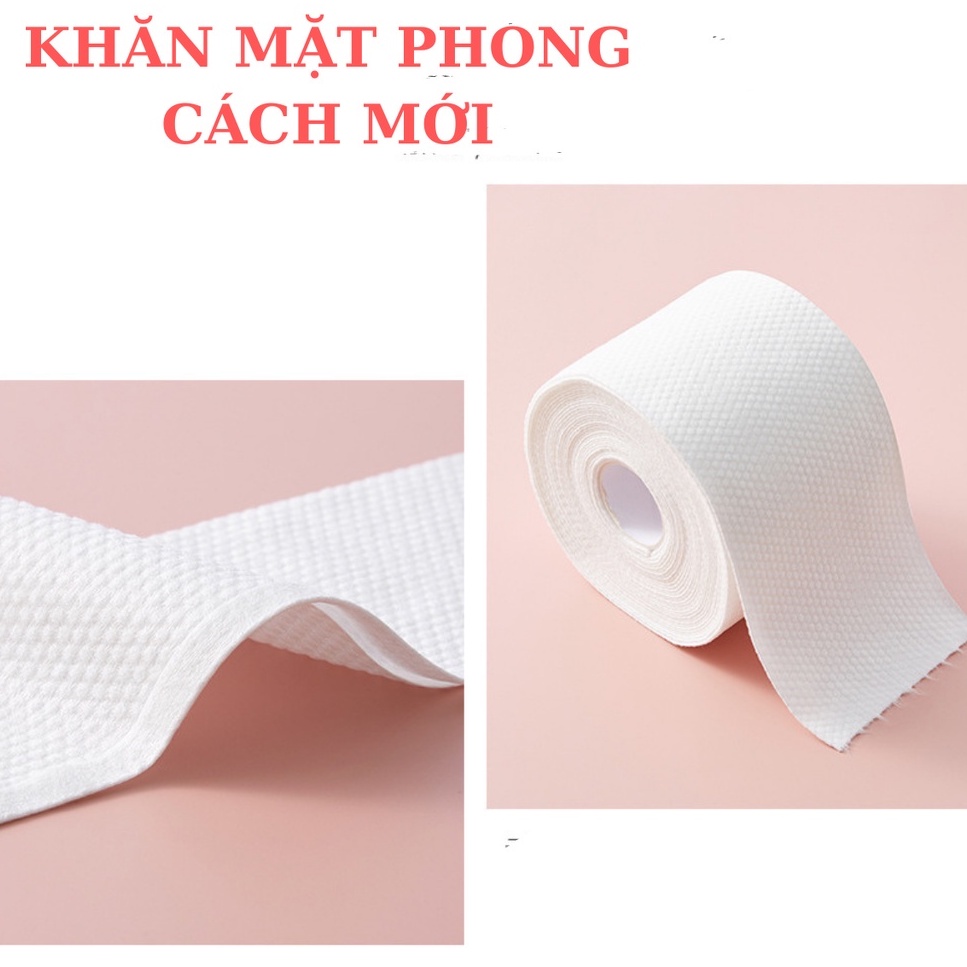 Khăn mặt khô dùng 1 lần lau khô, lau ướt - Giấy lau mặt dùng một lần 2022
