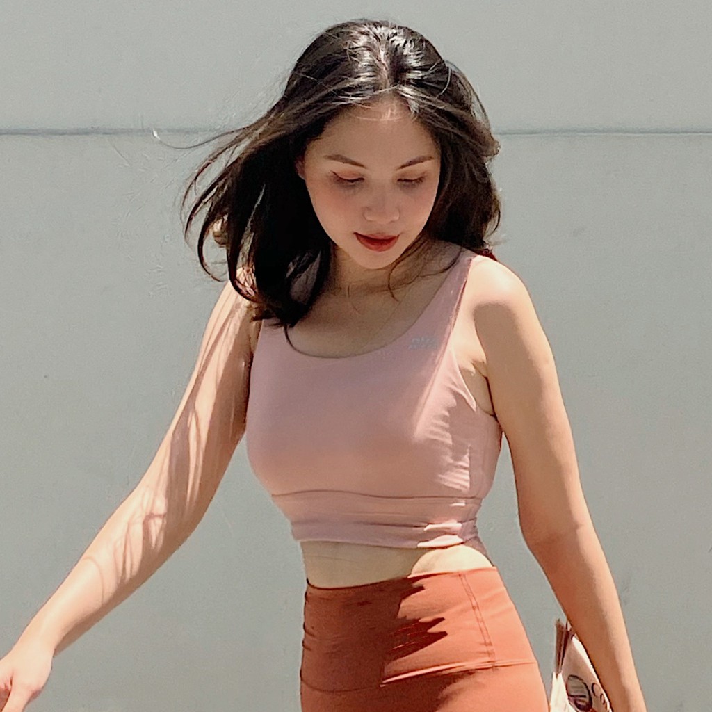 Áo ngực thể thao RYACTIVE - POWER SPORTBRA Light pink