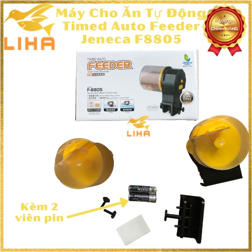 Máy Cho Cá Ăn Tự Động Jeneca F8805 - Máy Cho Cá Ăn Tự Động Timed Auto Feeder F8805