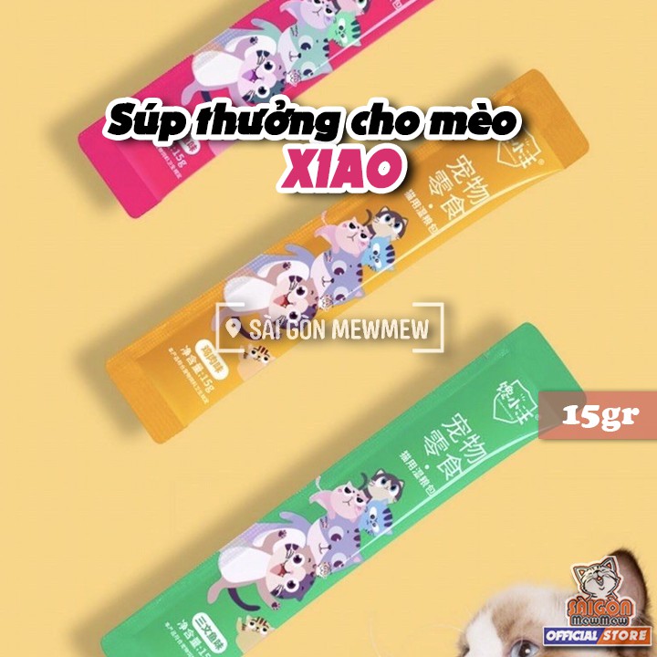 Súp thưởng cho mèo giá rẻ tuýp 15gr