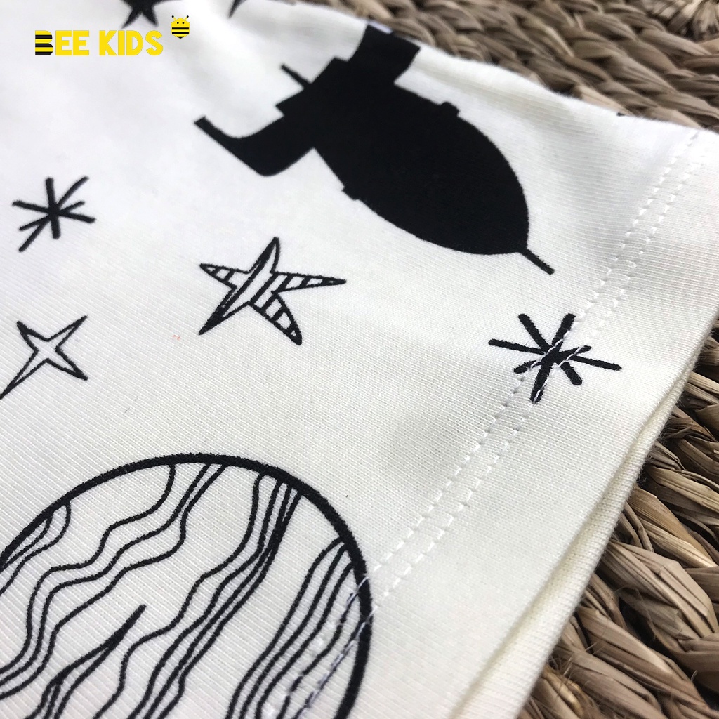 Áo Thun Dài Tay Cho Bé Trai BEEKIDS Chất Cotton Mịn, Họa Tiết Đáng Yêu Ngộ Nghĩnh 2AT01410DT