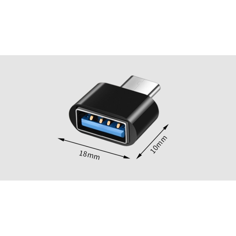 Đầu Chuyển OTG USB Type C Sang USB 3.0 Kết Nối Chuột, Bàn Phím, Tay Cầm,...