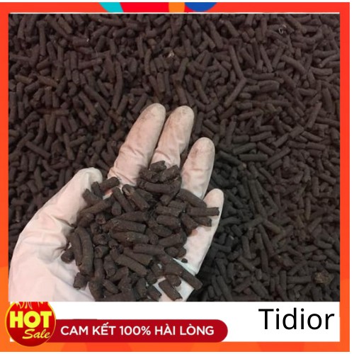 Tidior-Phân trùn quế vi sinh(1kg) loại tốt nhất cho hoa lan và cây trồng-PQ01