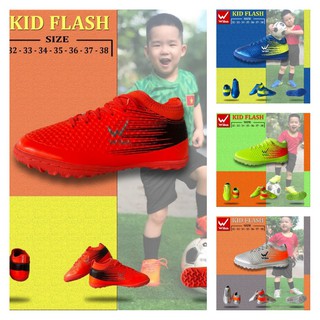 Giày bóng đá trẻ em wika kid flash - giày bóng đá cho các bé