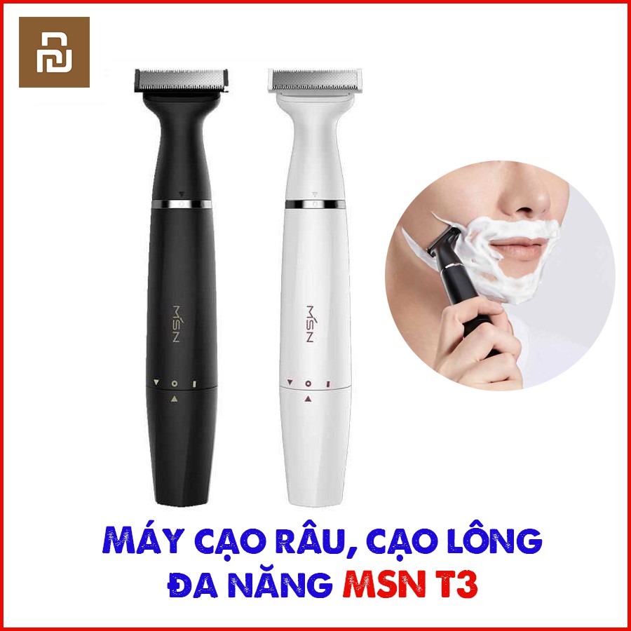 [Hỏa Tốc HCM] Máy cạo râu, cạo lông đa năng MSN - T3