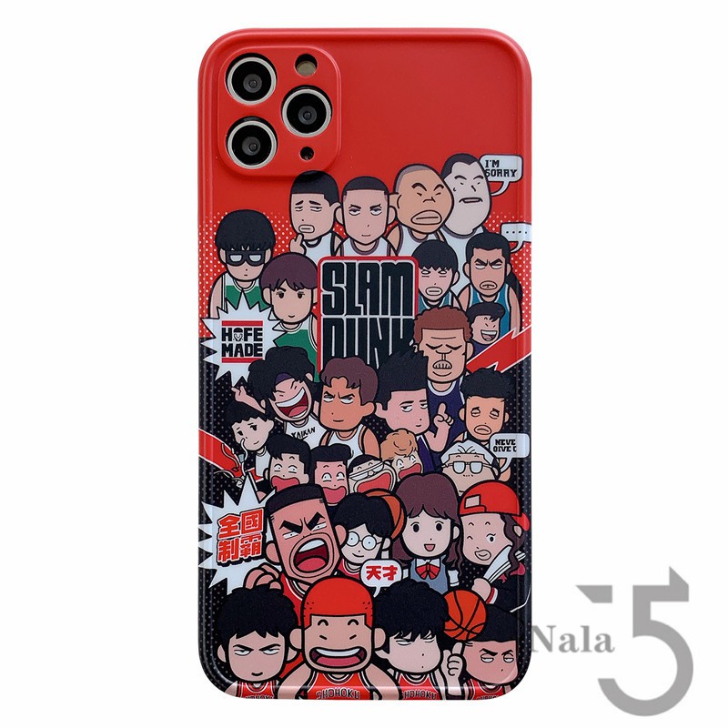 Ốp điện thoại dẻo hình hoạt họa Sakuragi cho IPHONE 12 PRO MAX 7/8 PLUS / X / XS / XR / XS MAX / 11/11 PRO / 11 PRO MAX | BigBuy360 - bigbuy360.vn